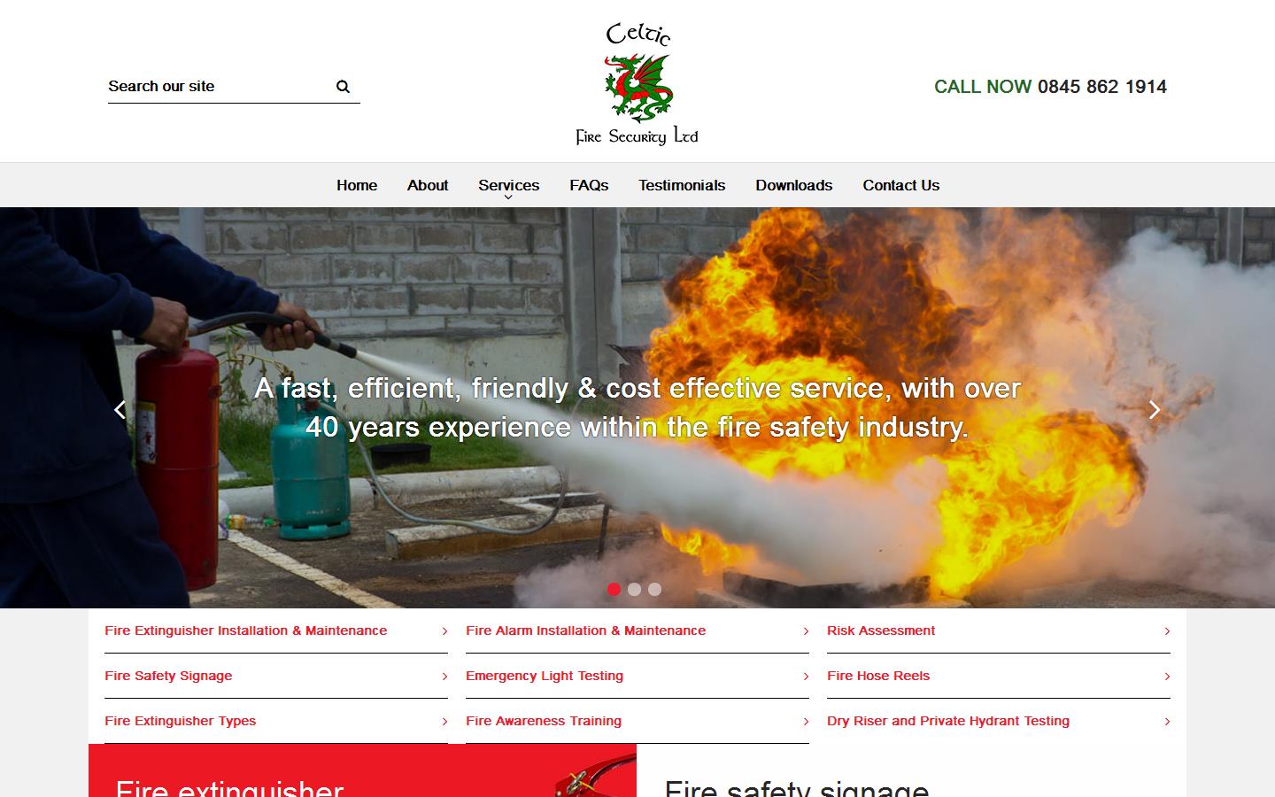 Celtic Fire Security Website