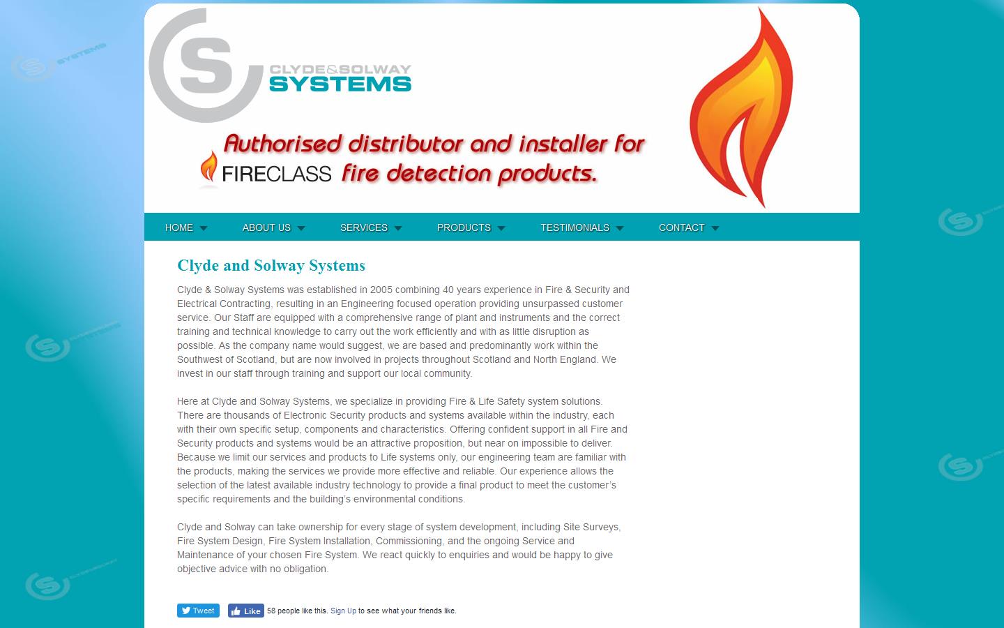 Clyde & Solway Systems Website