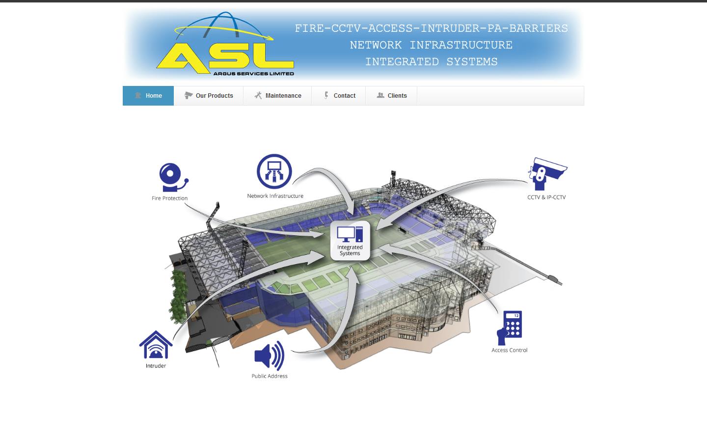 Argus Services Ltd Website