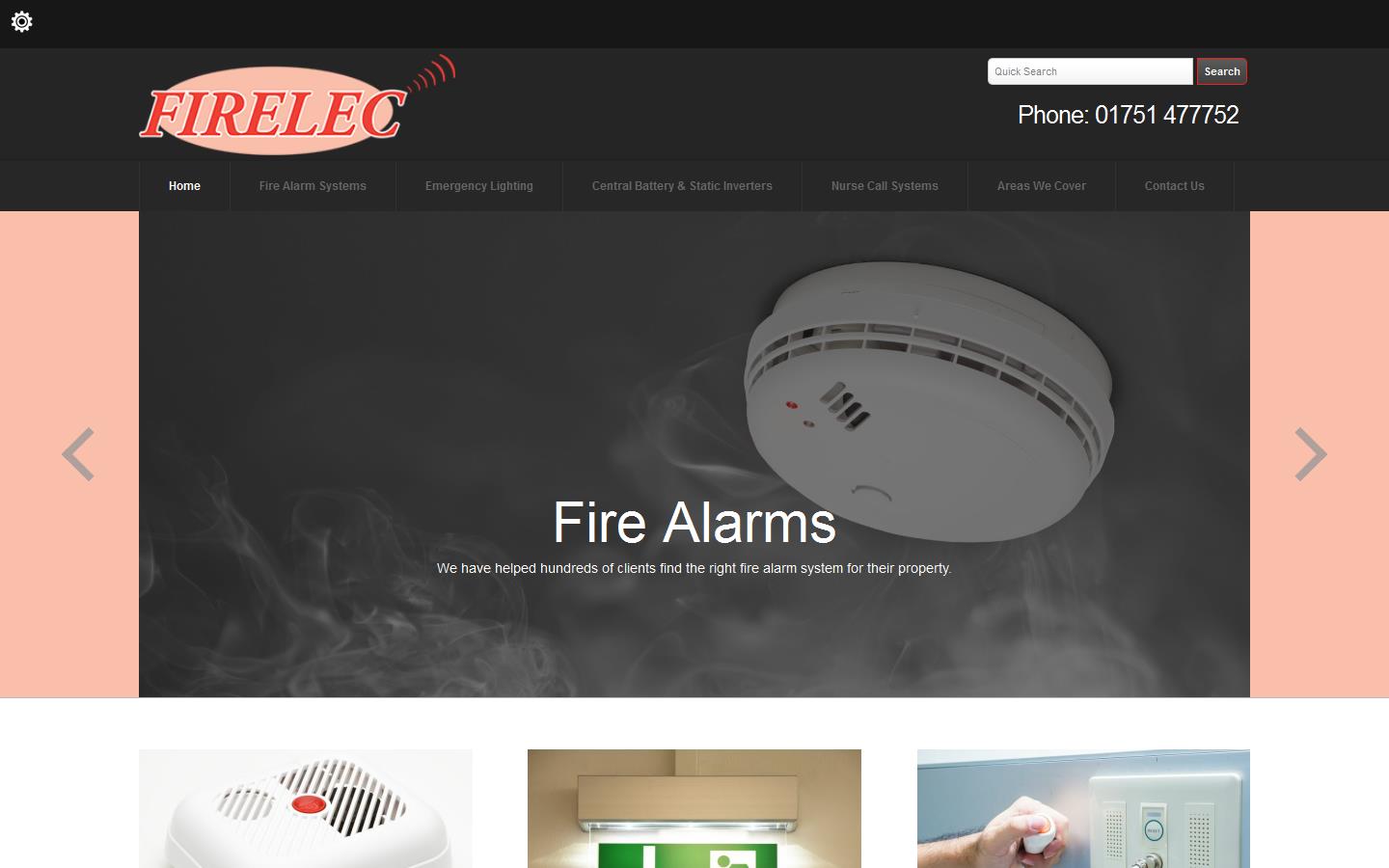 Firelec Ltd Website