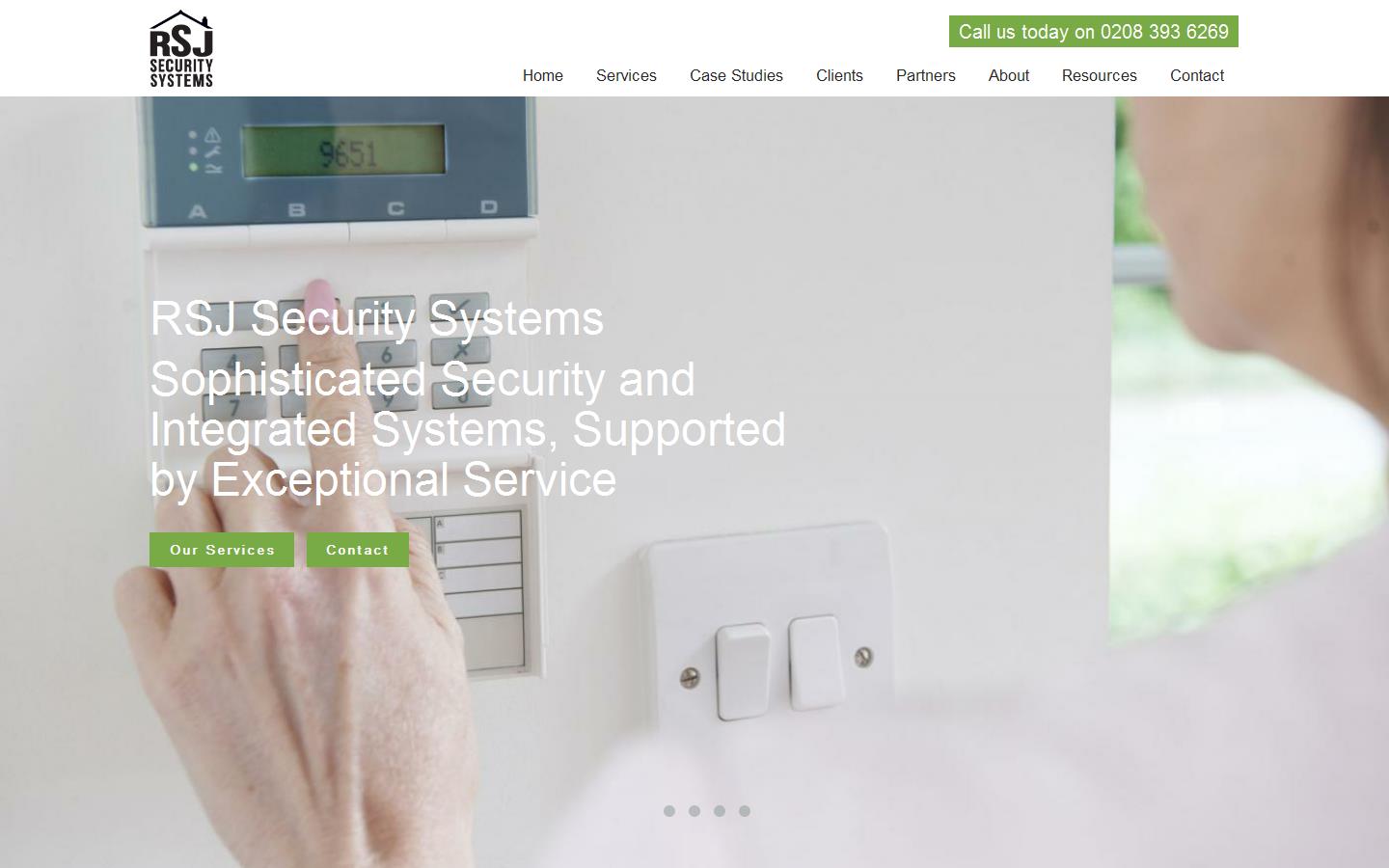 RSJ Security Systems Ltd Website