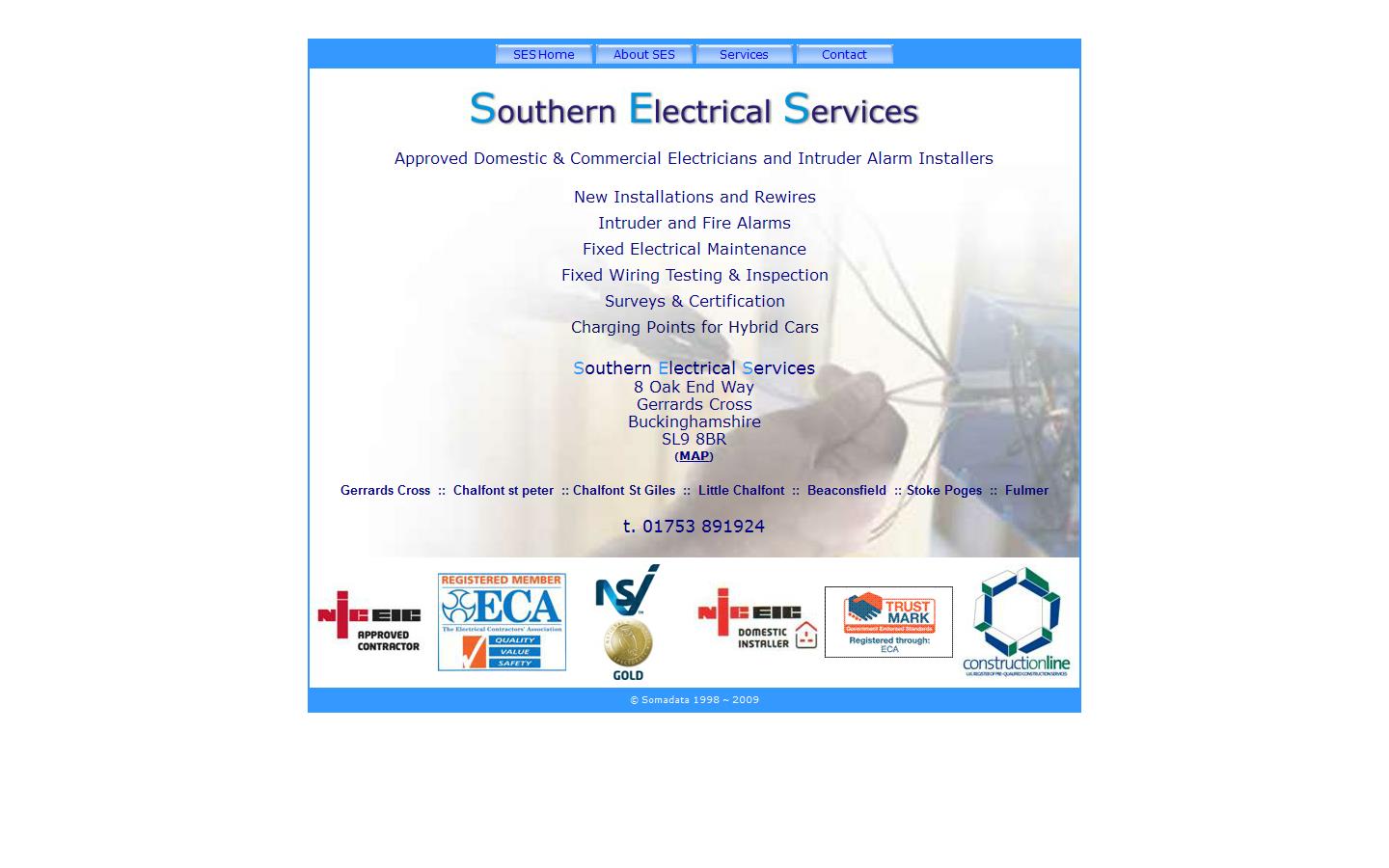 Southern Electrical Services Ltd Website