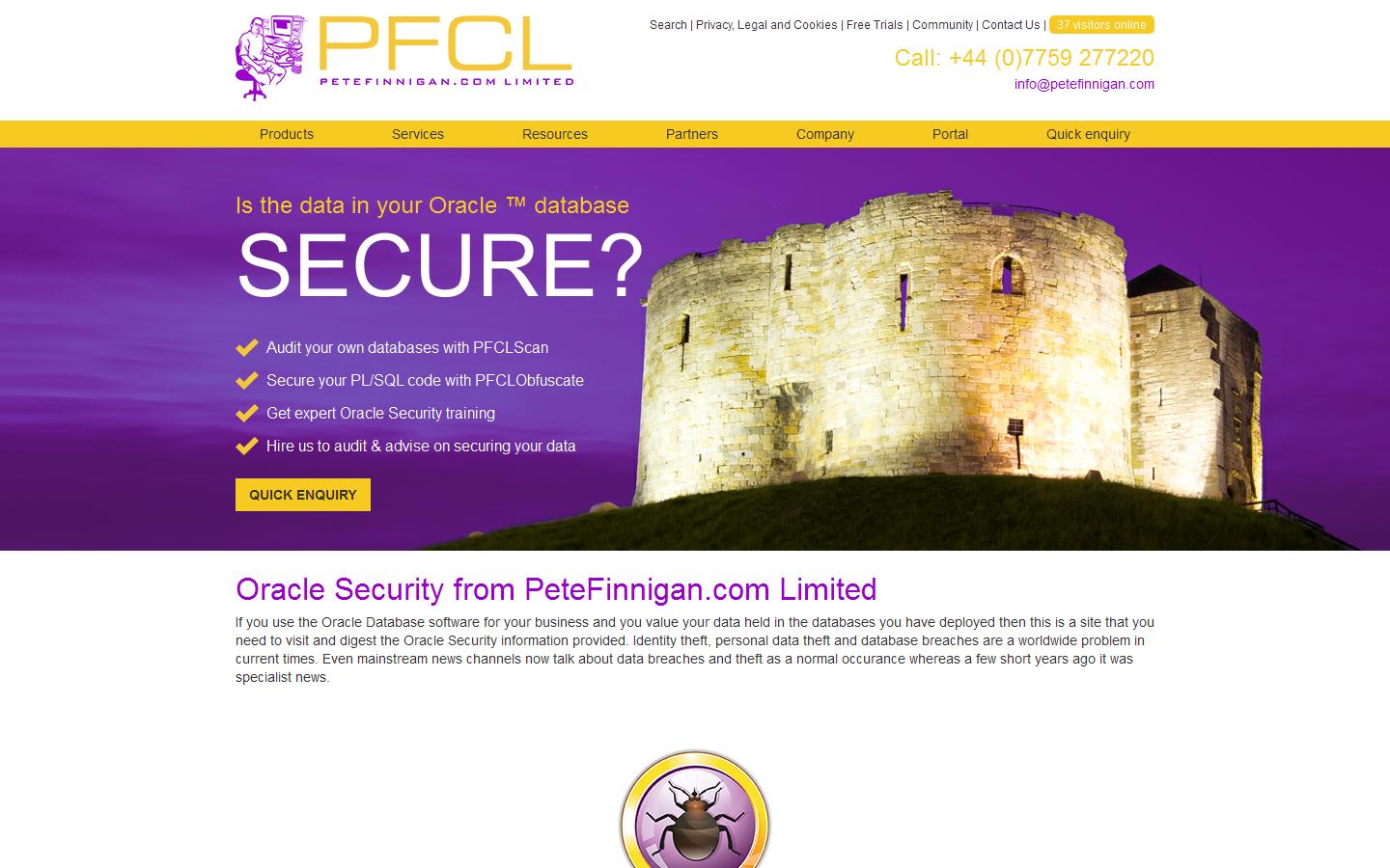 Petefinnigan Com Ltd Website