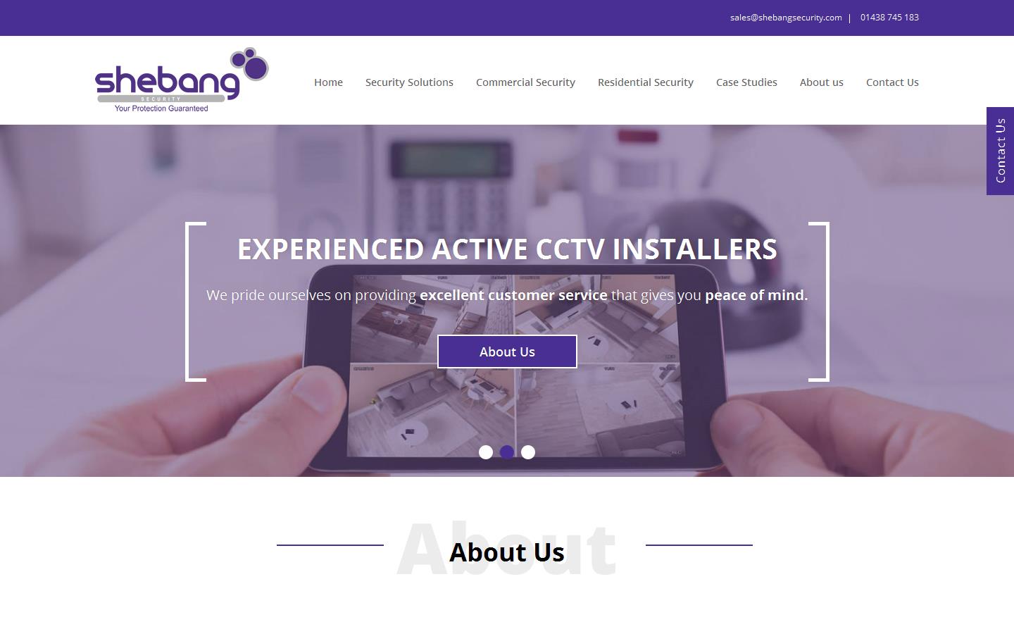 Shebang Security Website