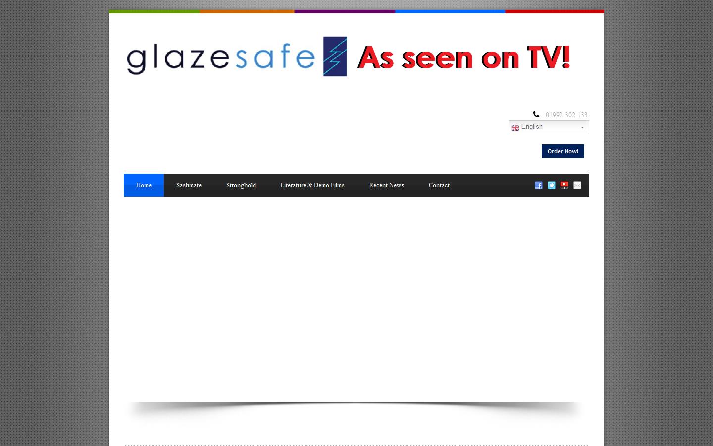 Glazesafe Ltd Website