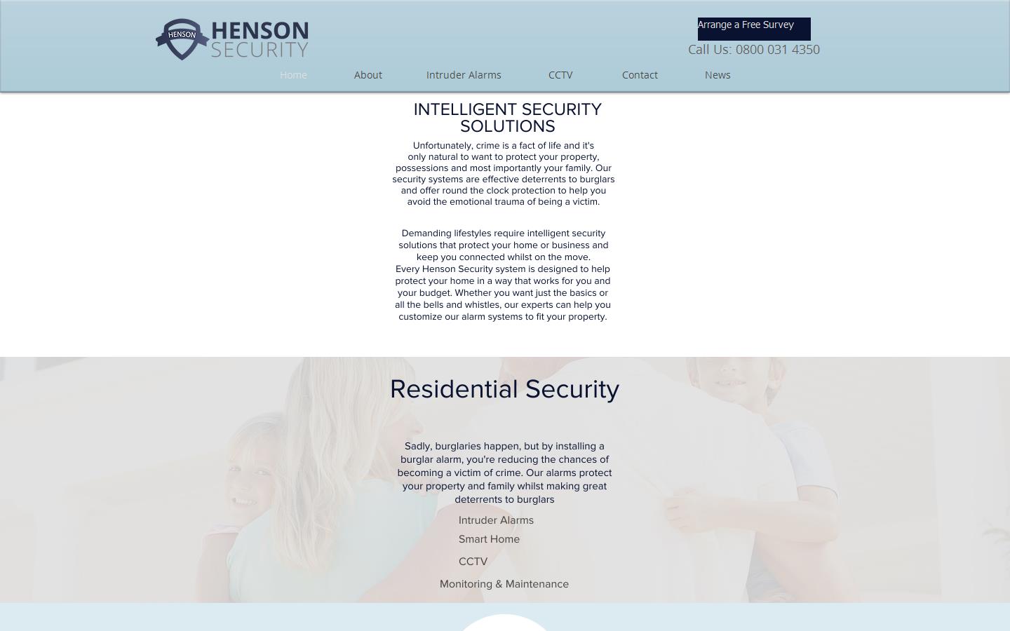 Henson Security Website