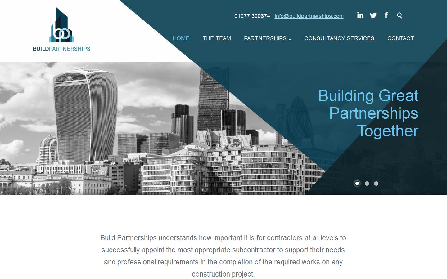 Build Partnerships Website