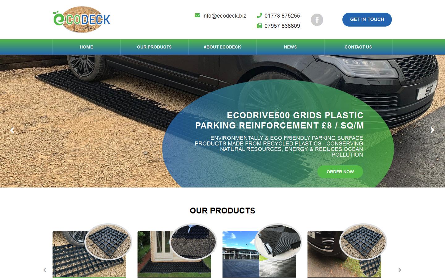 EcoDeck Website