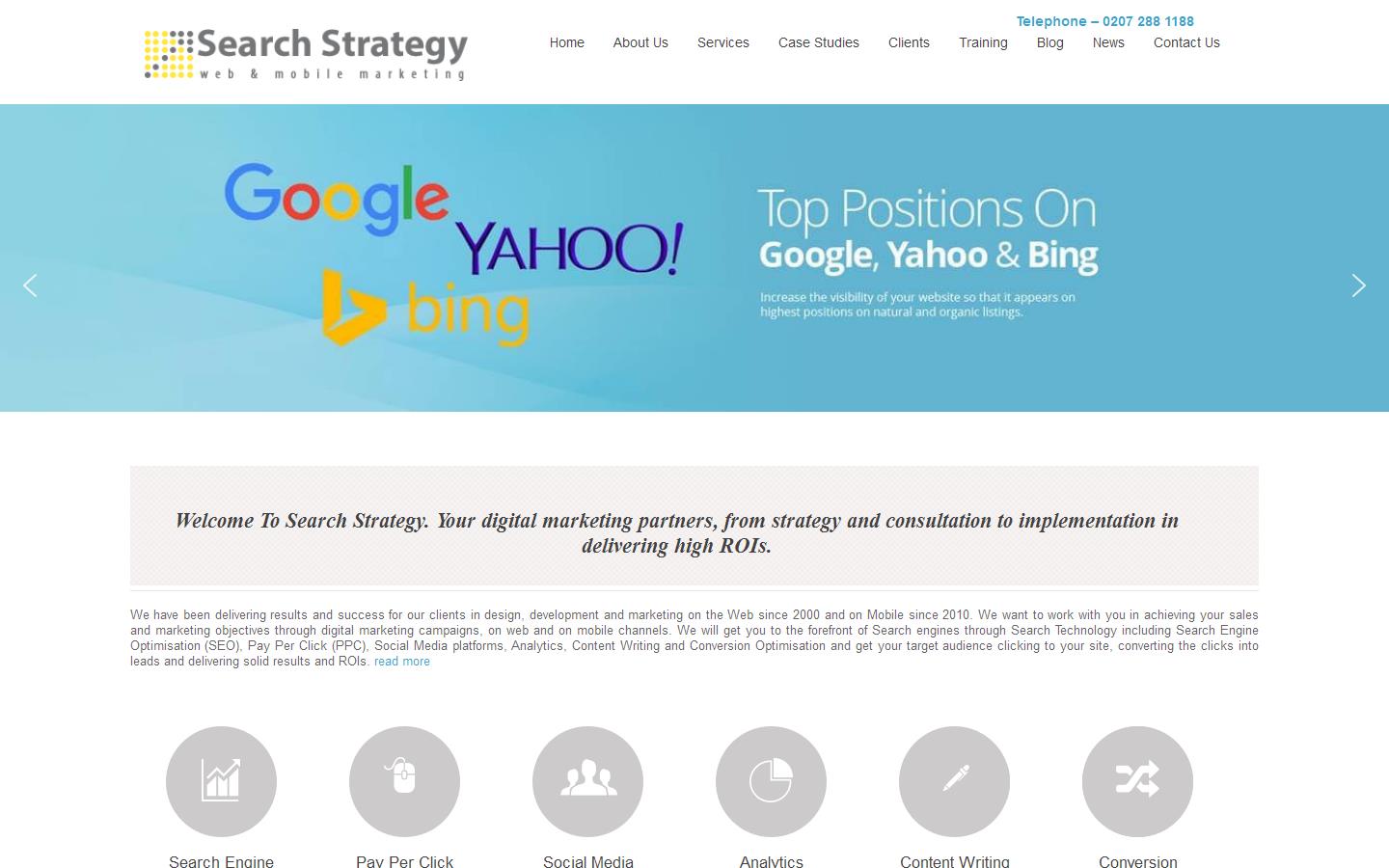 Search Strategy Website