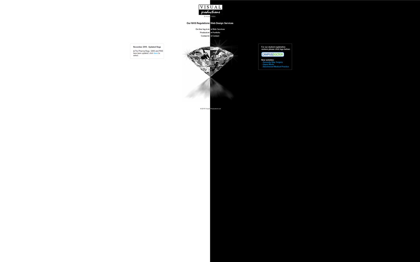 Visual Productions Website