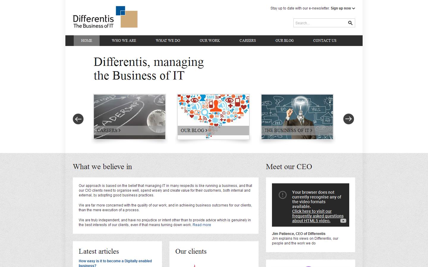 Differentis Website