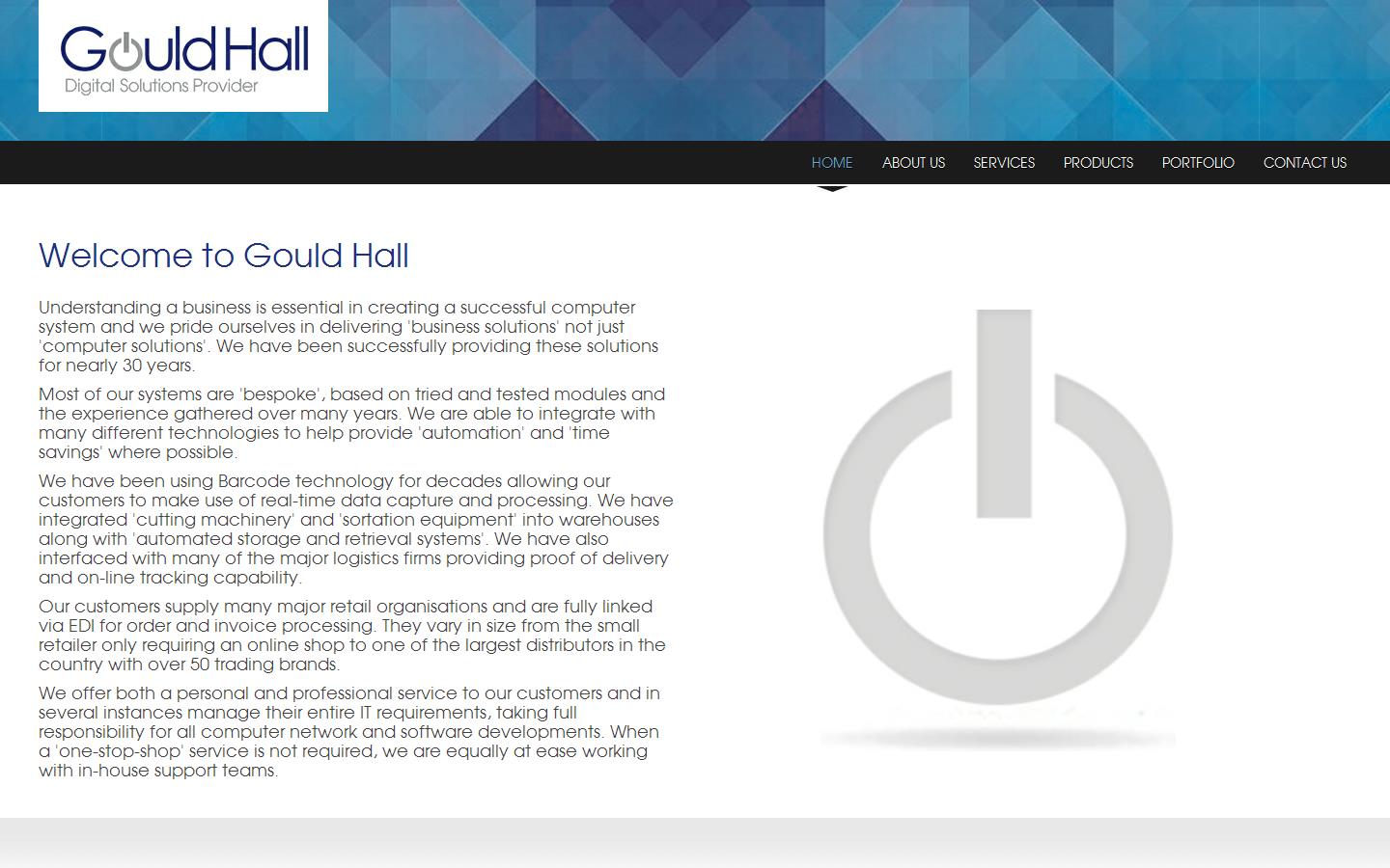 Gouldhall Computer Services Ltd Website