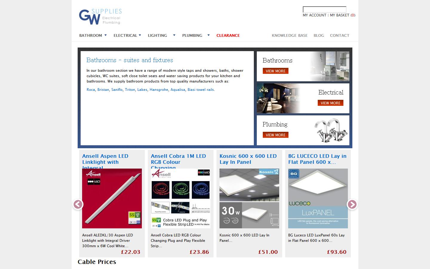 Gurney & White Ltd Website