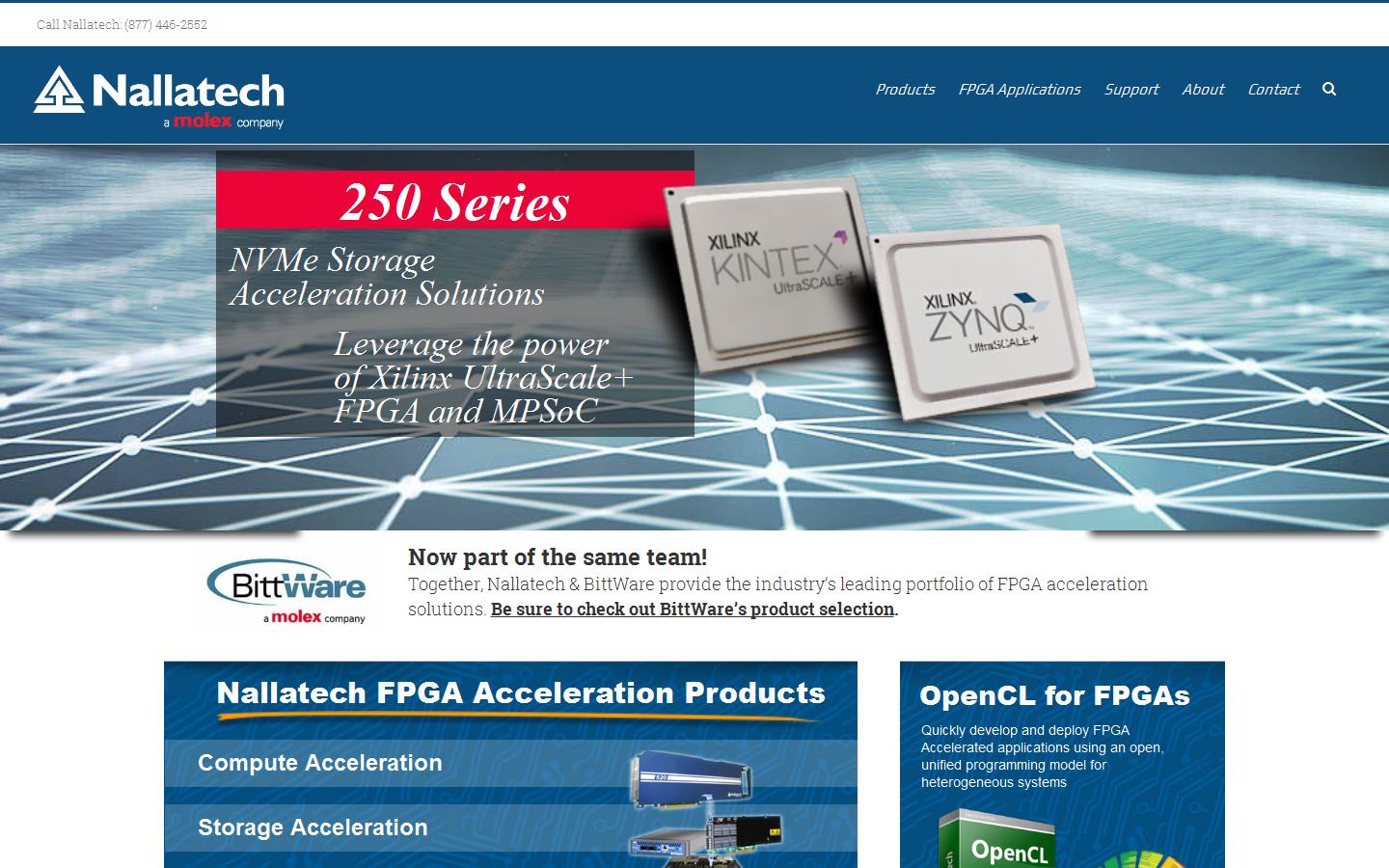 Nallatech Website