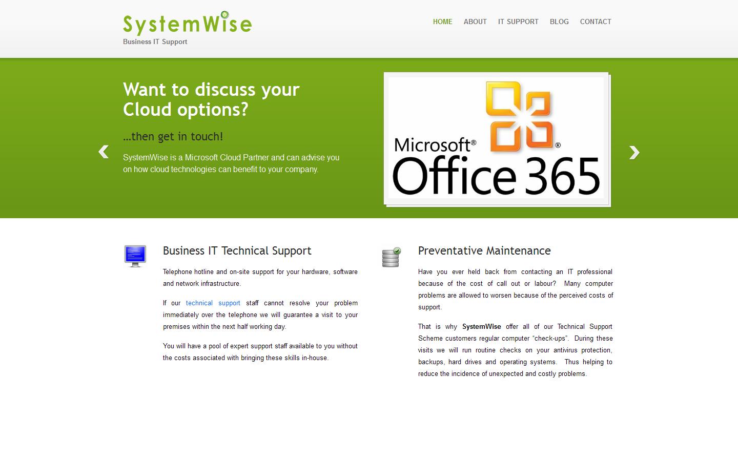 System Wise Website