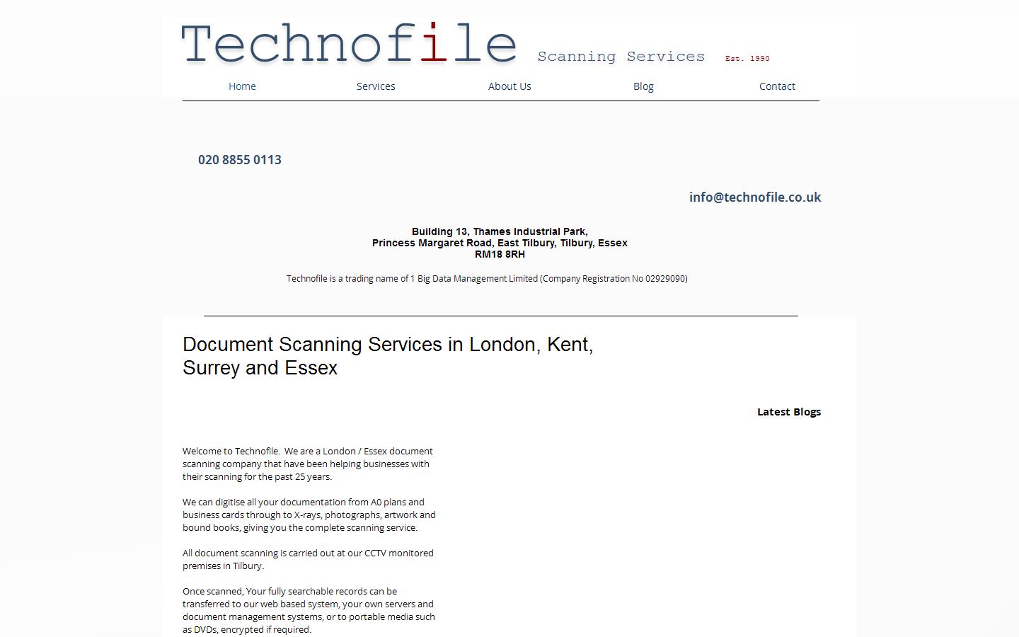 Technofile Website