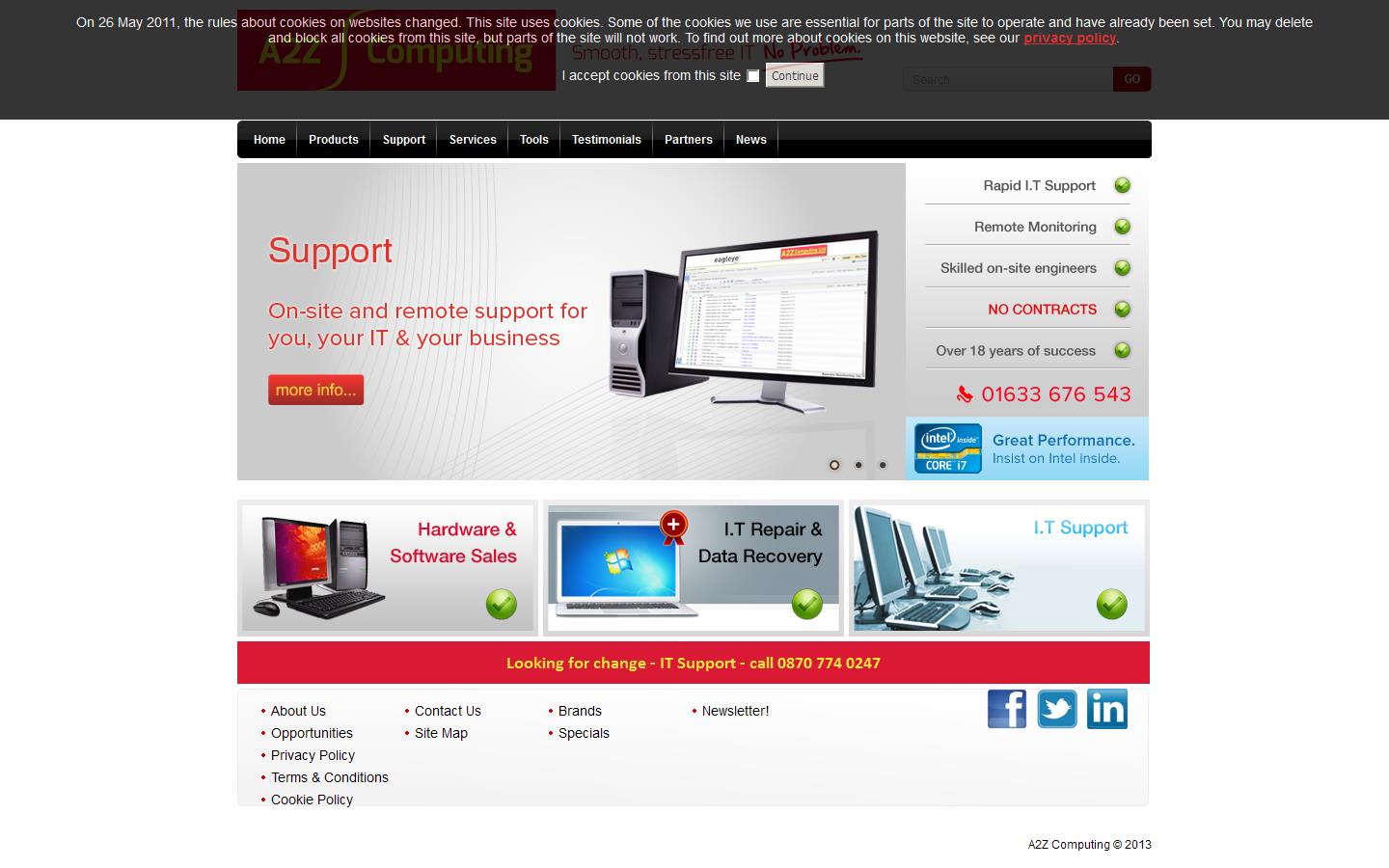 A 2 Z Computing Website