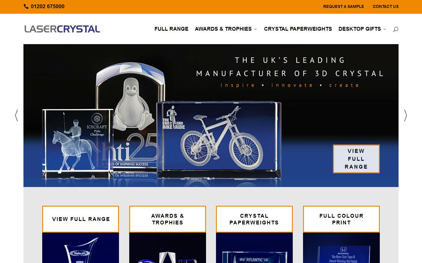 Laser Crystal Website