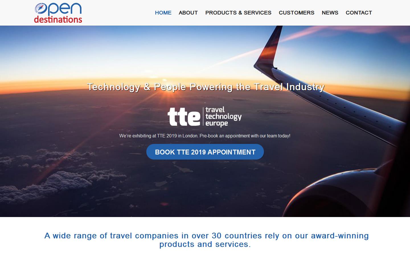 Open Destinations Website