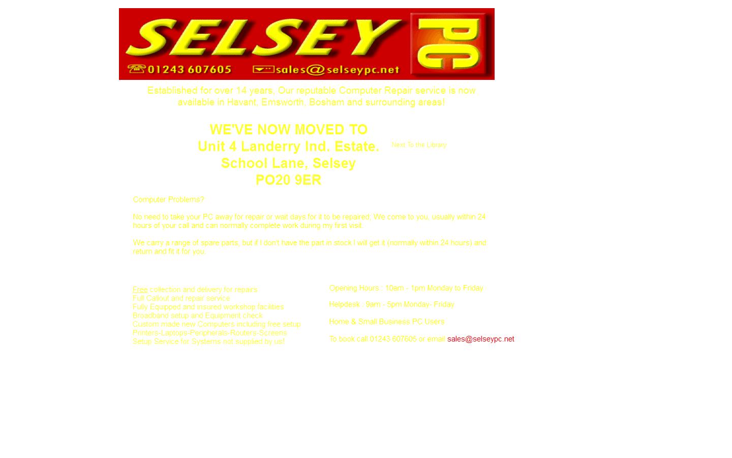 Selsey P C Website
