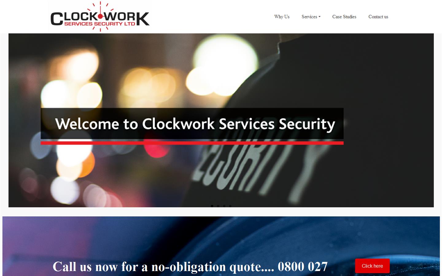 Clockwork Security Website