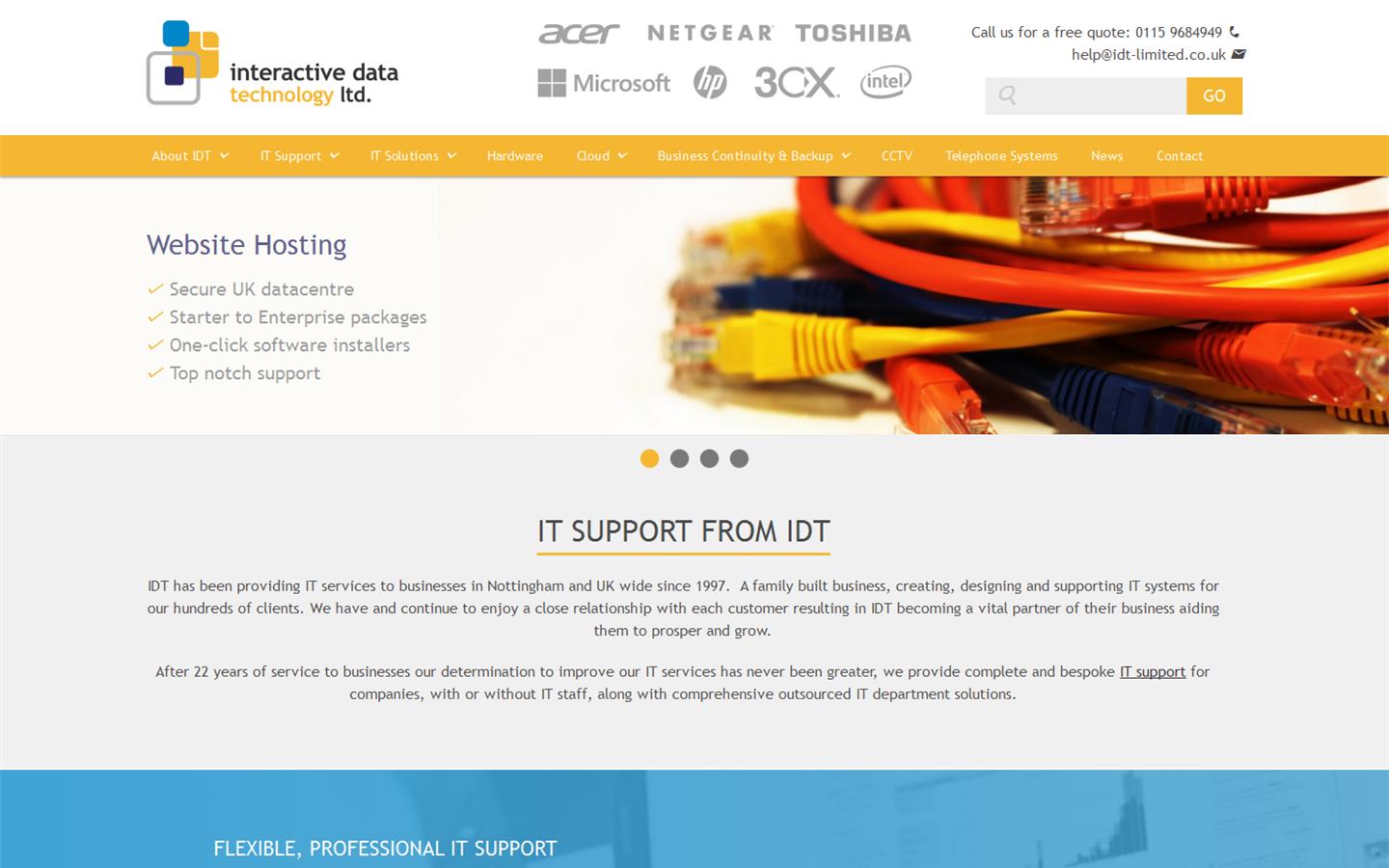 Interactive Data Technology Ltd Website
