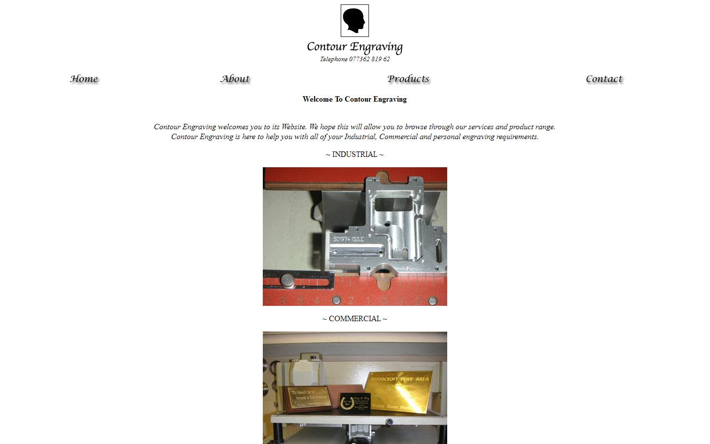 Contour Engraving Website