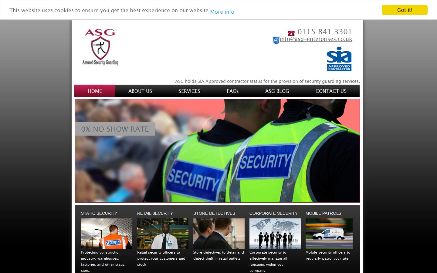 A S G Enterprises Ltd Website