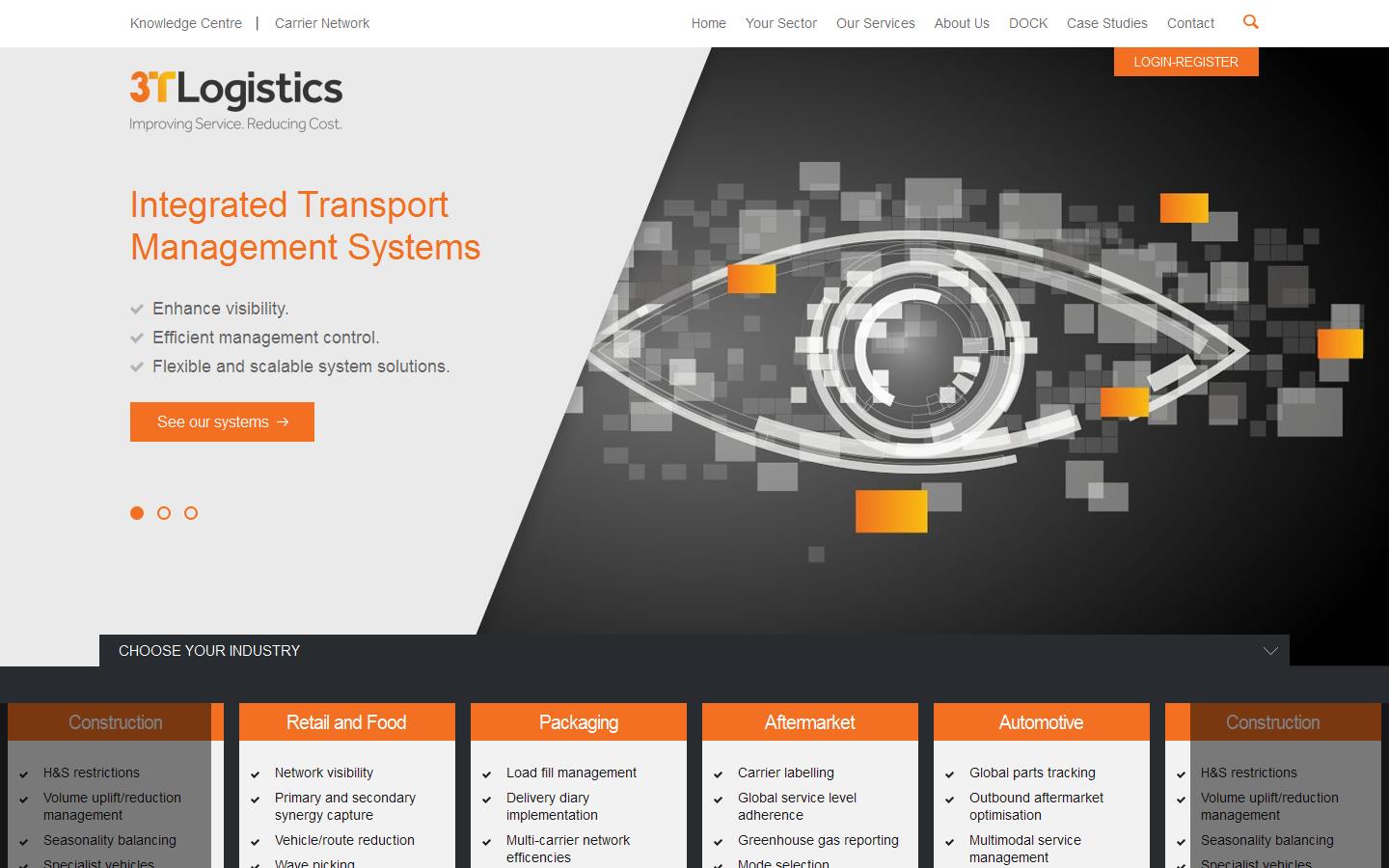 3t Logistics Ltd Website