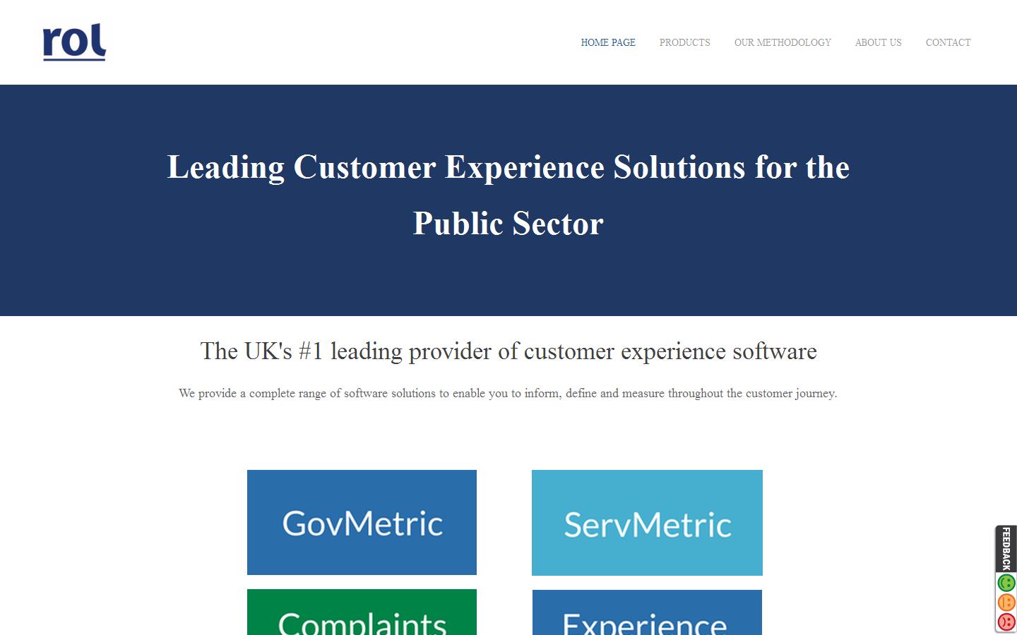 R O L Solutions Website