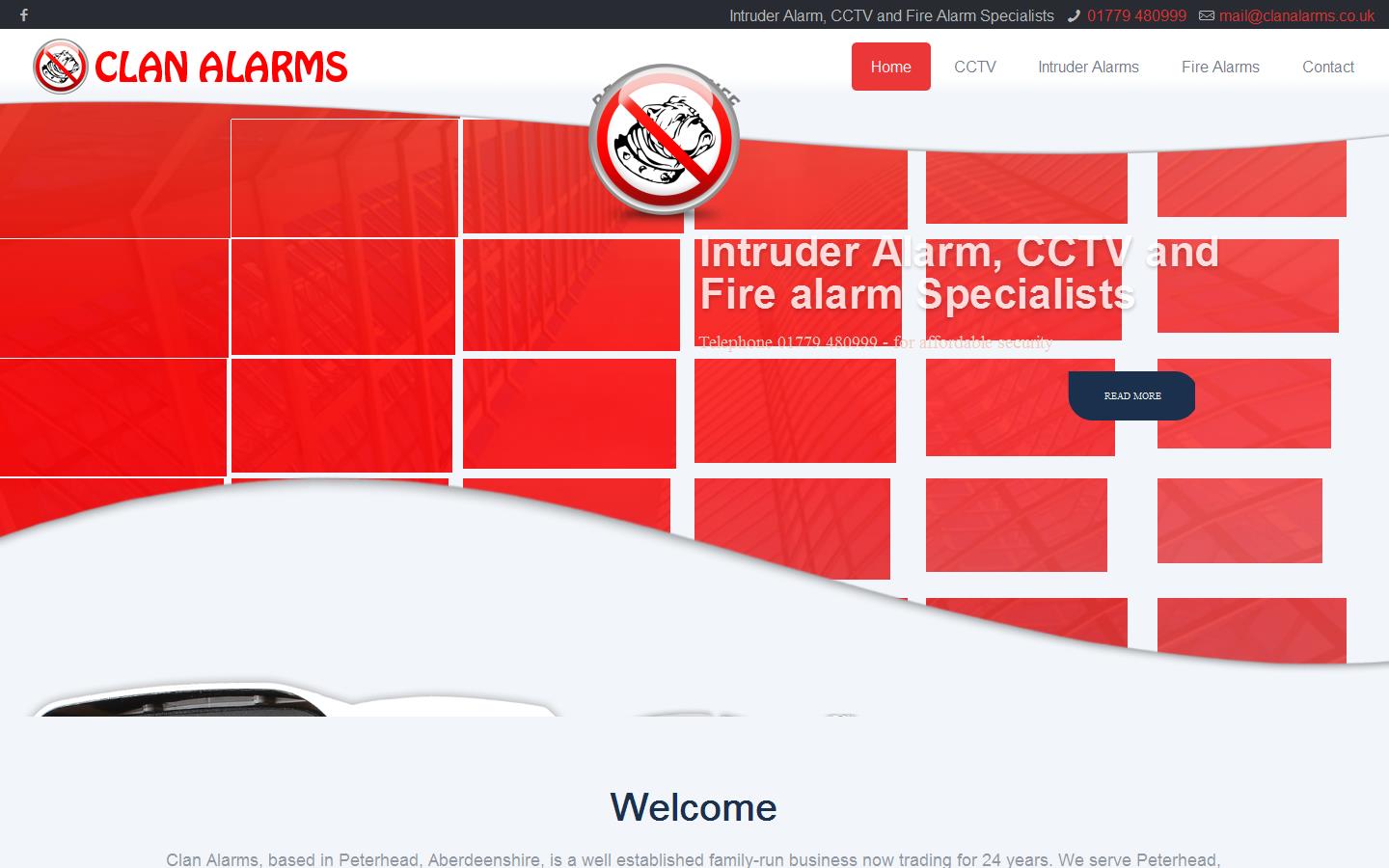 Clan Alarms Ltd Website