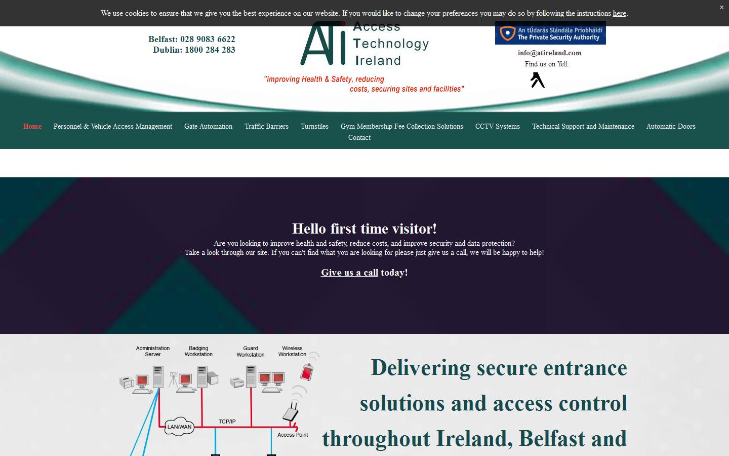 A T Ireland Ltd Website