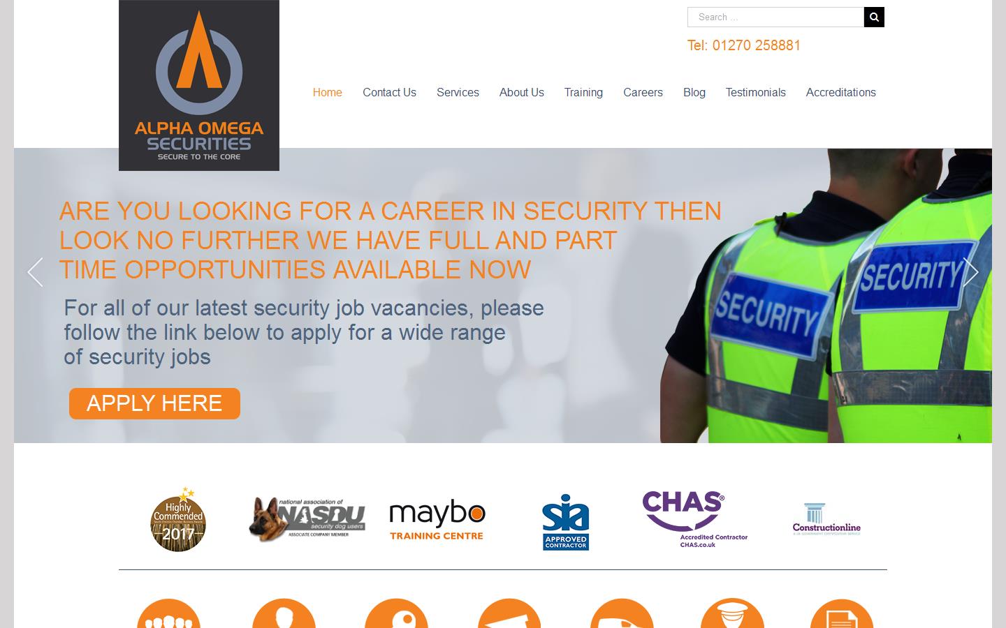 Alpha Omega Securities Website