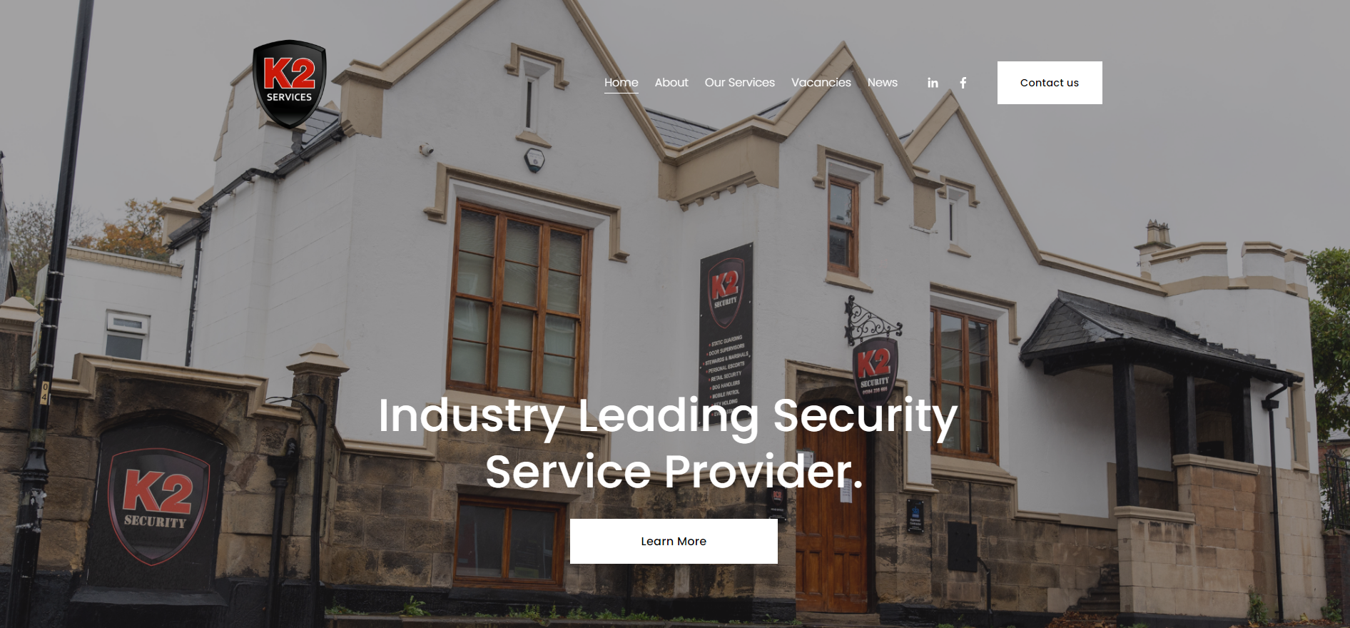 K2 Services Ltd Website