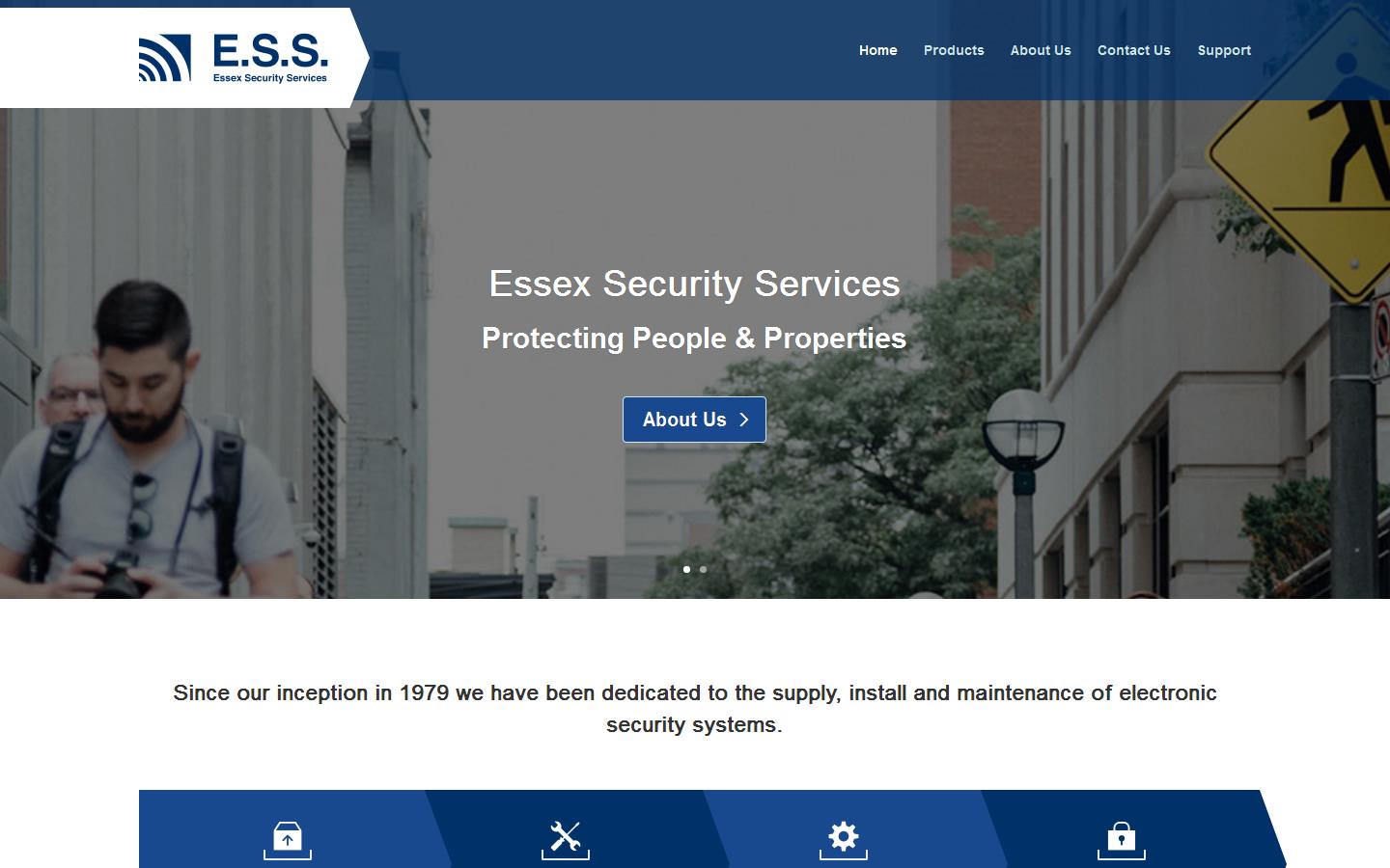 Essex Security Services Website