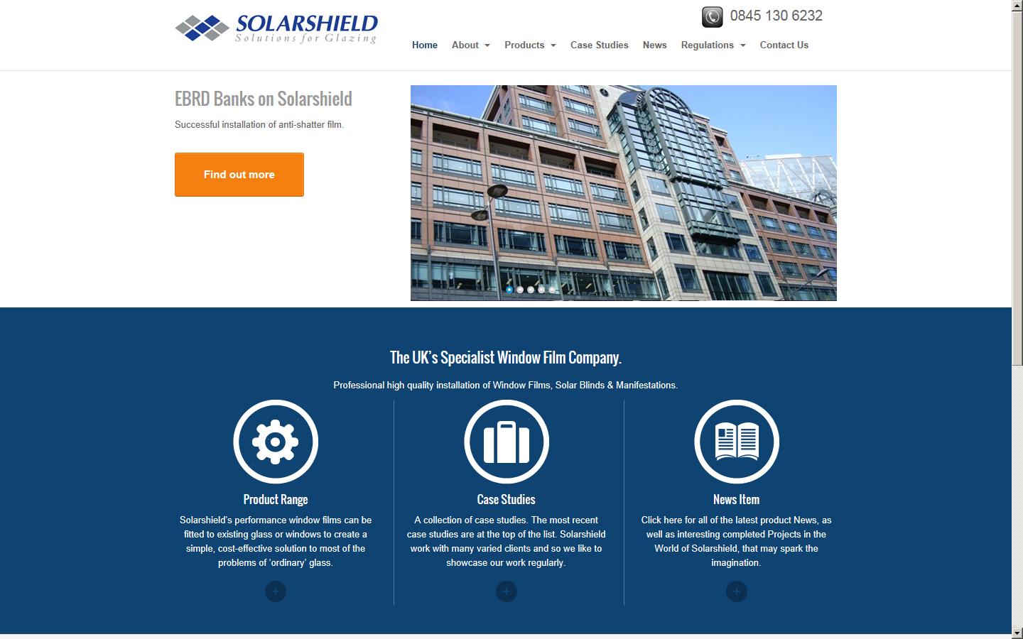 Solar Shield Window Films  Website