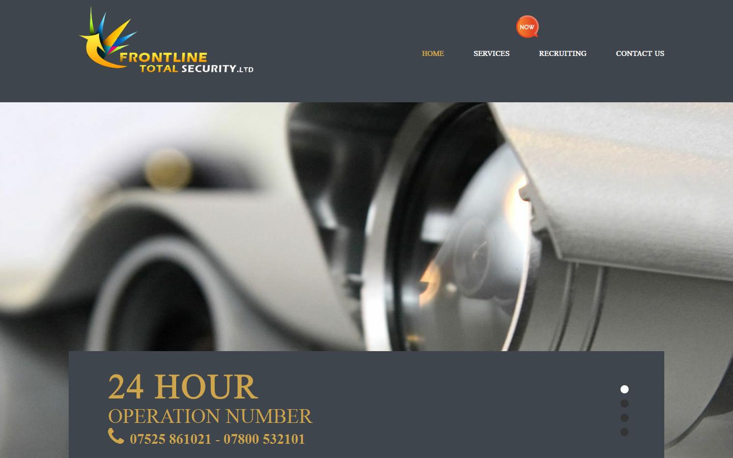 Frontline Total Security Ltd Website