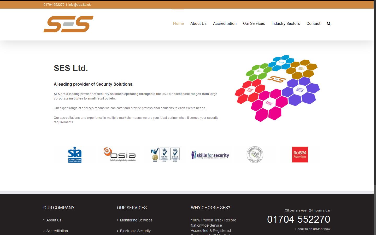 S E S Ltd Website