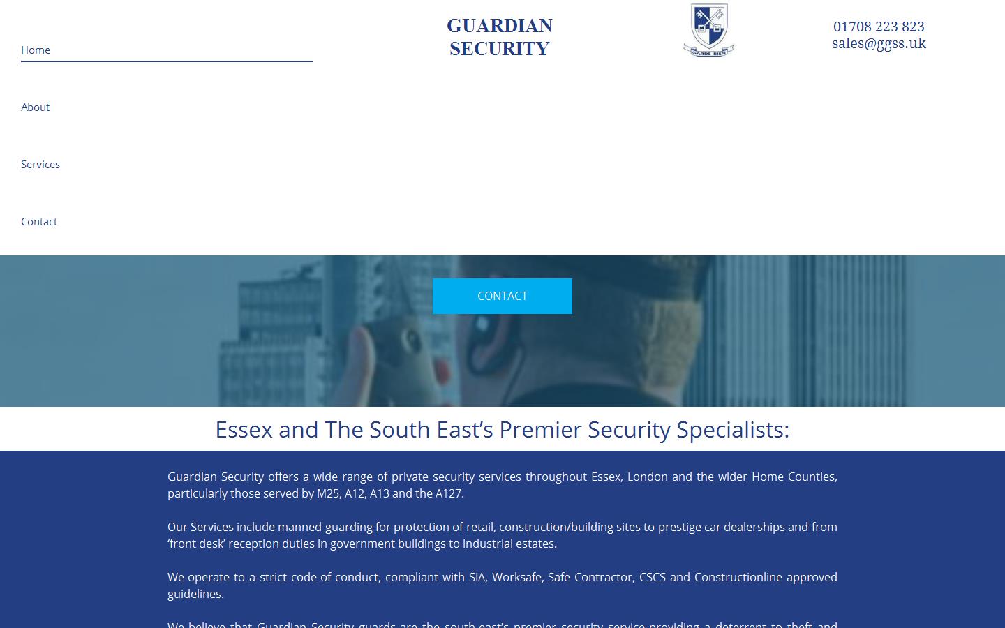 Guardian Security Website