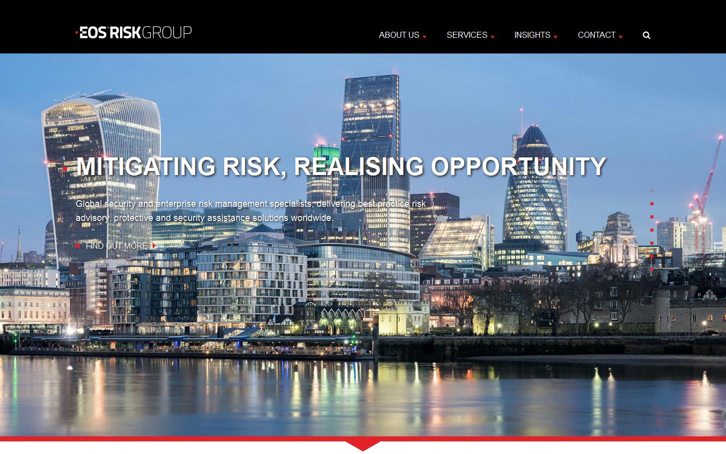 E O S Risk Management Ltd Website