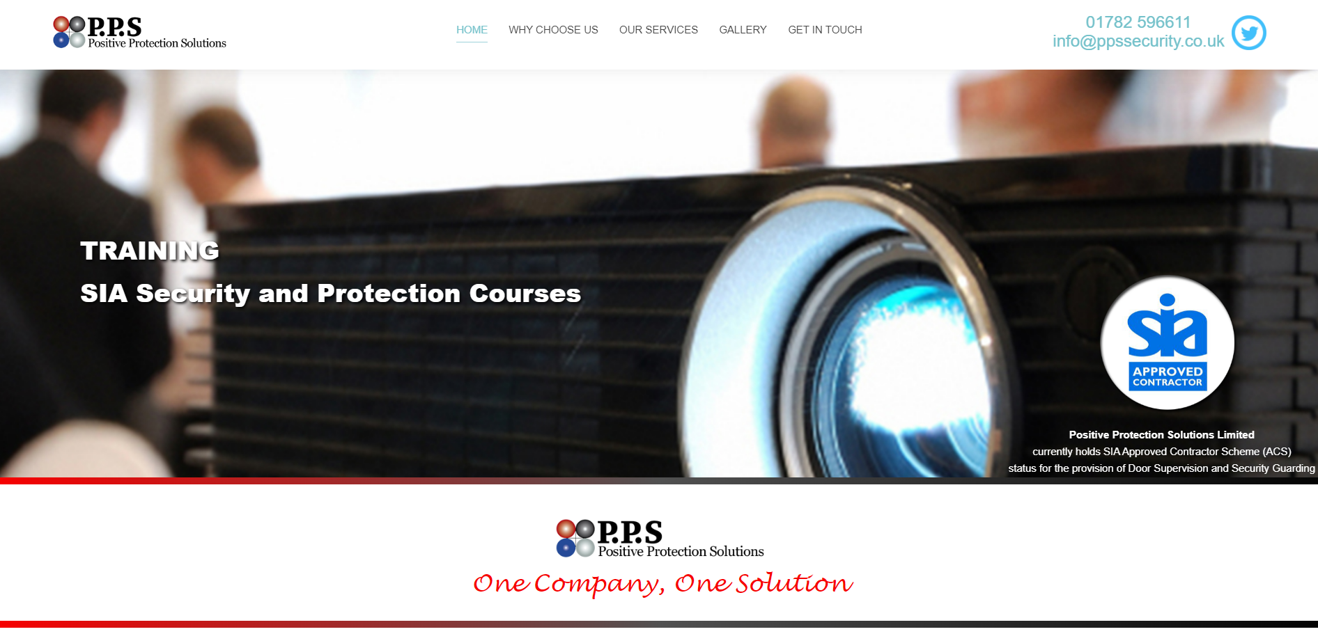 Positive Protection Solutions Website