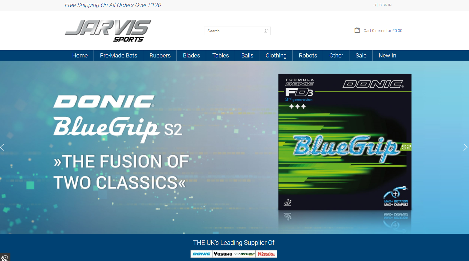 Jarvis Sports Website