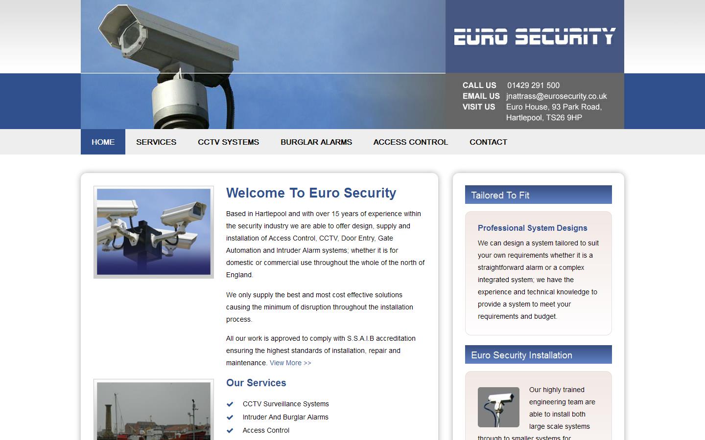 Euro Security Website