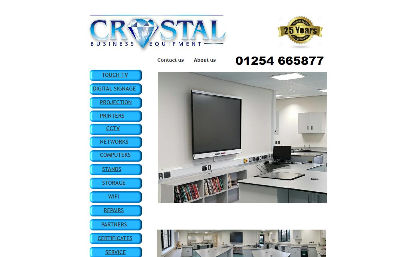 Crystal Business Equipment Website