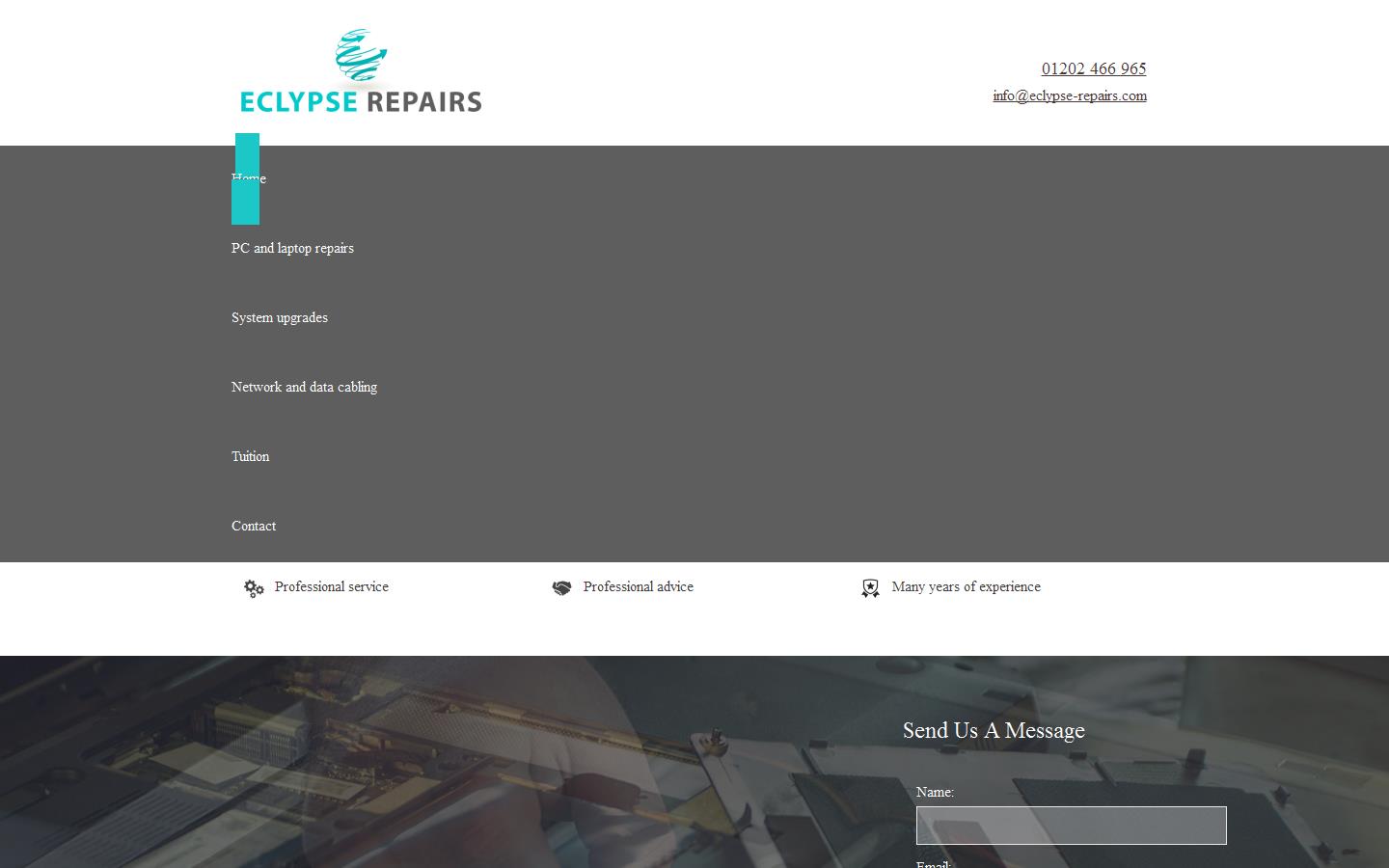 Eclypse Repairs Website