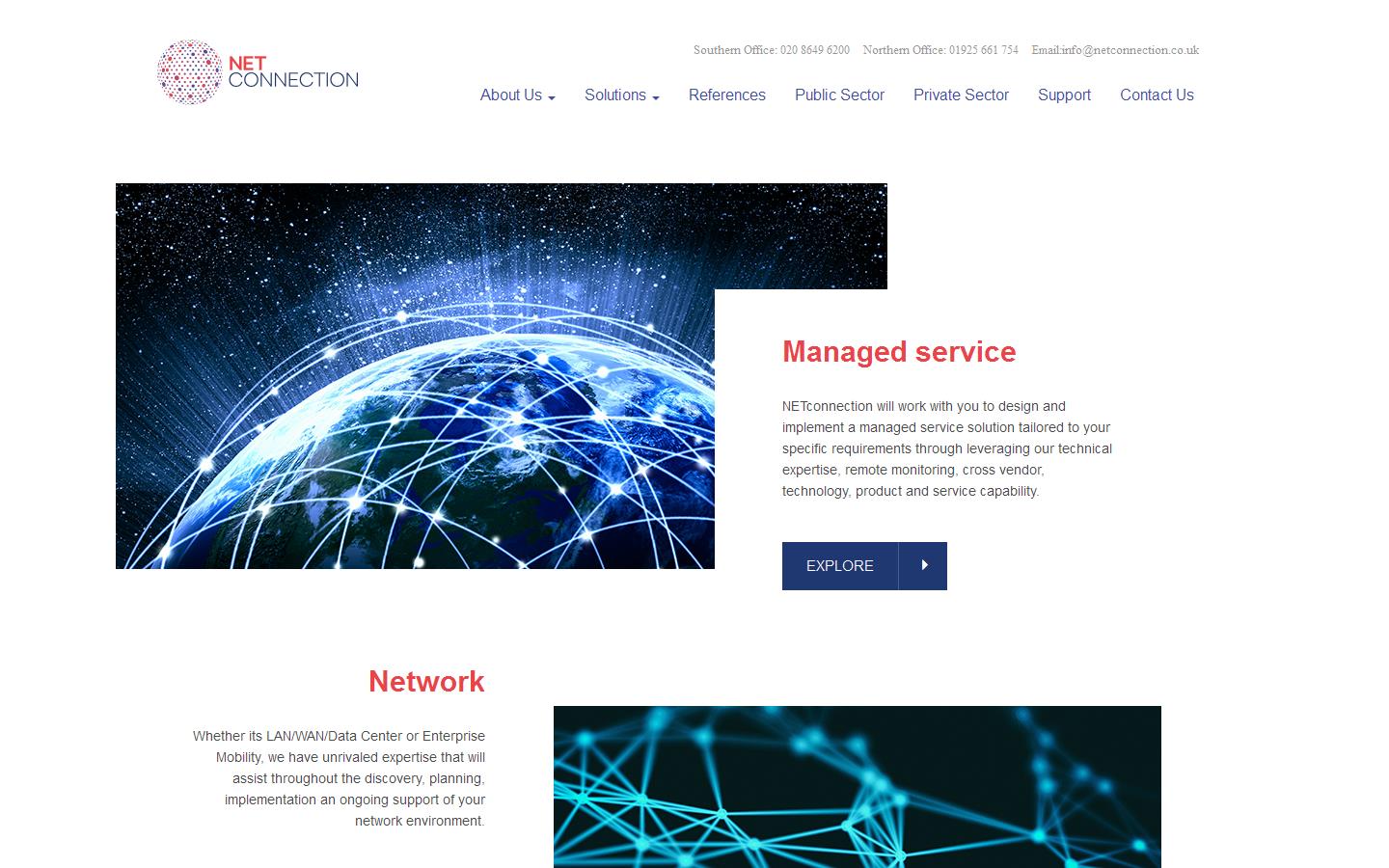 Netconnections Systems Website