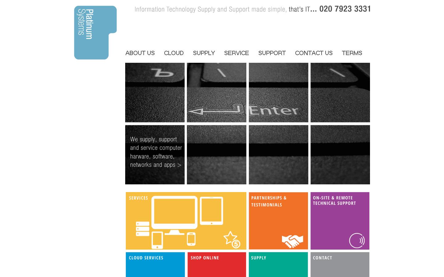 Platinum Systems Website