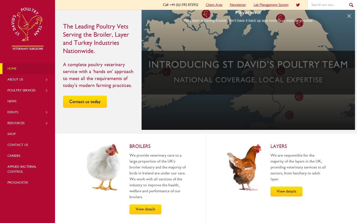 St Davids Poultry Team Website