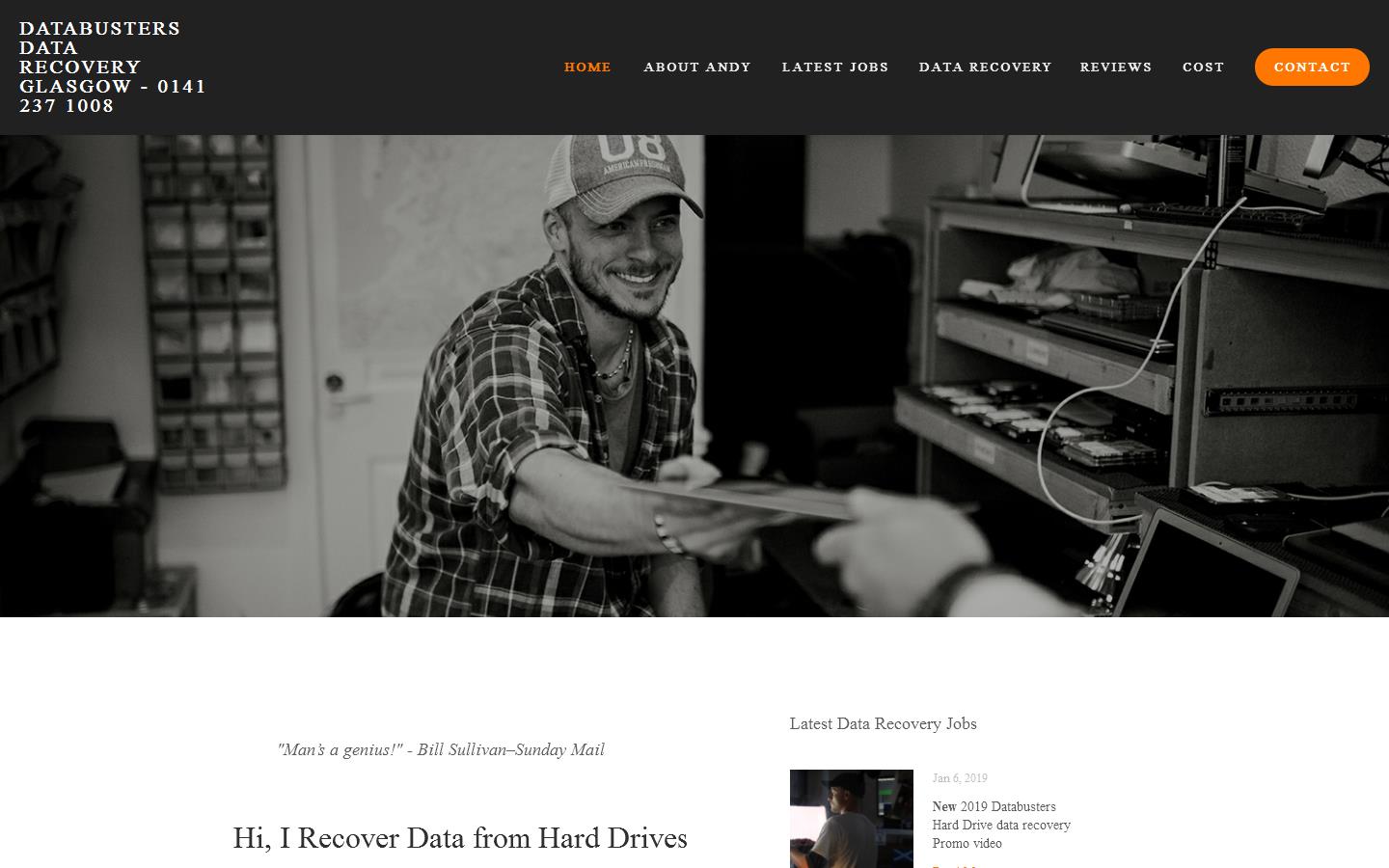 Databusters Ltd Website