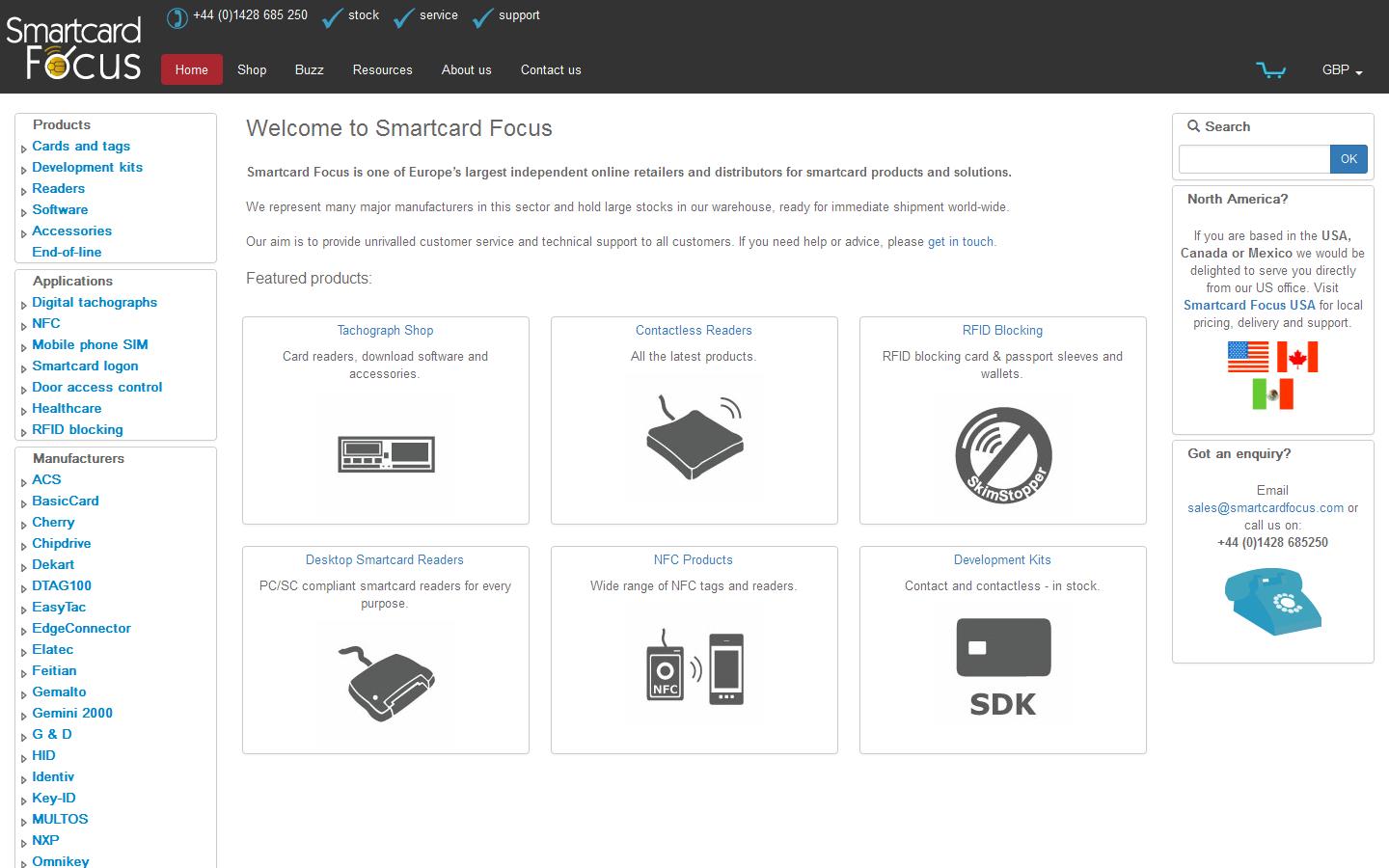 Smartcard Focus Website